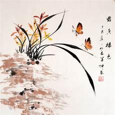 国画水墨写意兰花图片